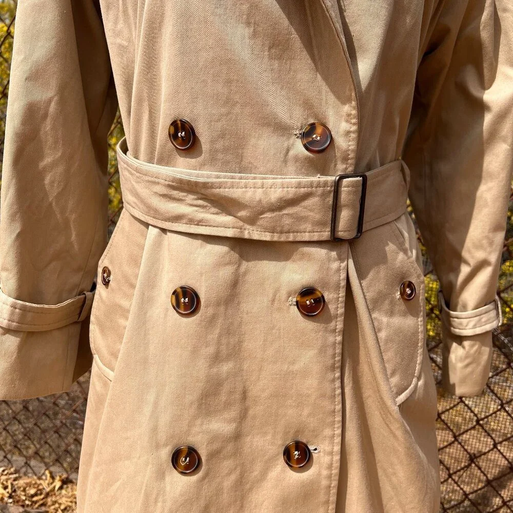 Worthington Tan Trench Coat - Picture 3 of 9